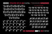 Chrome Revenant Typeface, a Serif Font by alit design (Thumbnail 8 of 17)