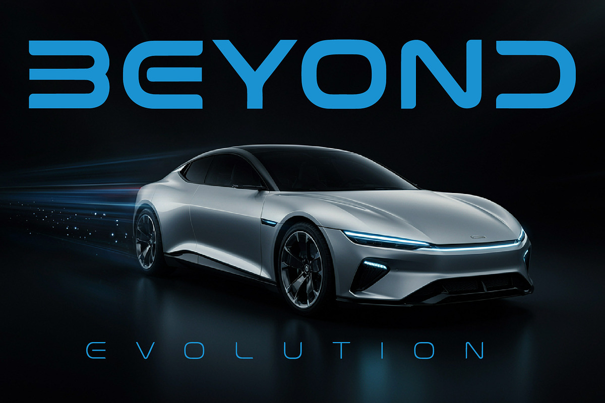 AIREV – Futuristic Display Typeface, a Sans Serif Font by HypeWorksCo (Photo 4 of 9)