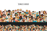 People of the World Pattern, a Person Illustration by VasilkovS (Thumbnail 5 of 8)