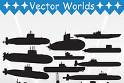 Submarine Svg, Ocean, Sea, Navy Svg, an Object Graphic by VectorWorlds (Thumbnail 2 of 3)