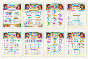 2027 Kids Decimals Practice Workbook, a Stationery Template by Designmela01 (Thumbnail 2 of 5)