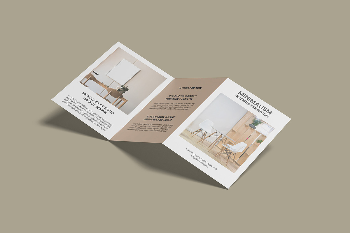 A4 Trifold Brochure Mockup Bundles, a Brochure Template by Graphic Aesthetic (Photo 6 of 13)