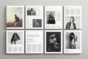 Clean Magazine Template