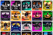 100 Party Flyers Bundle Canva 4x4, a Flyer Template by FLYERHIVE (Thumbnail 5 of 7)