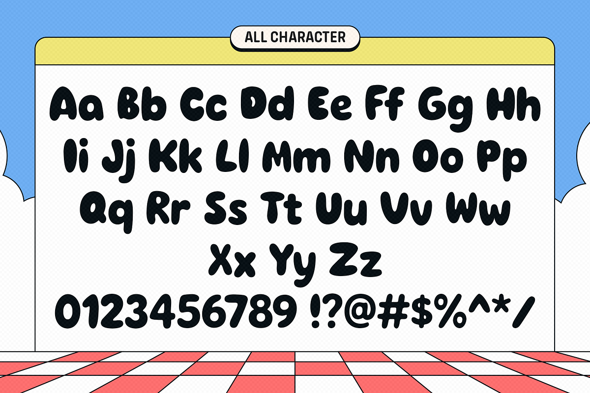 Zuppa - Playful Bubble Font, a Symbol Font by Indotype Foundry (Photo 3 of 10)