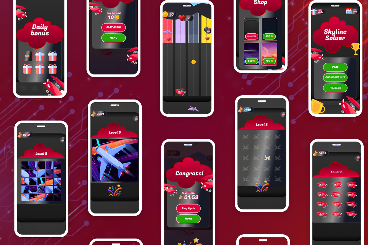 5 games, an App Template by Shoppie (Photo 5 of 6)