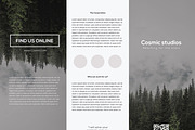 Cosmic Trifold Brochure Template, a Brochure Template by Sphere (Thumbnail 6 of 6)
