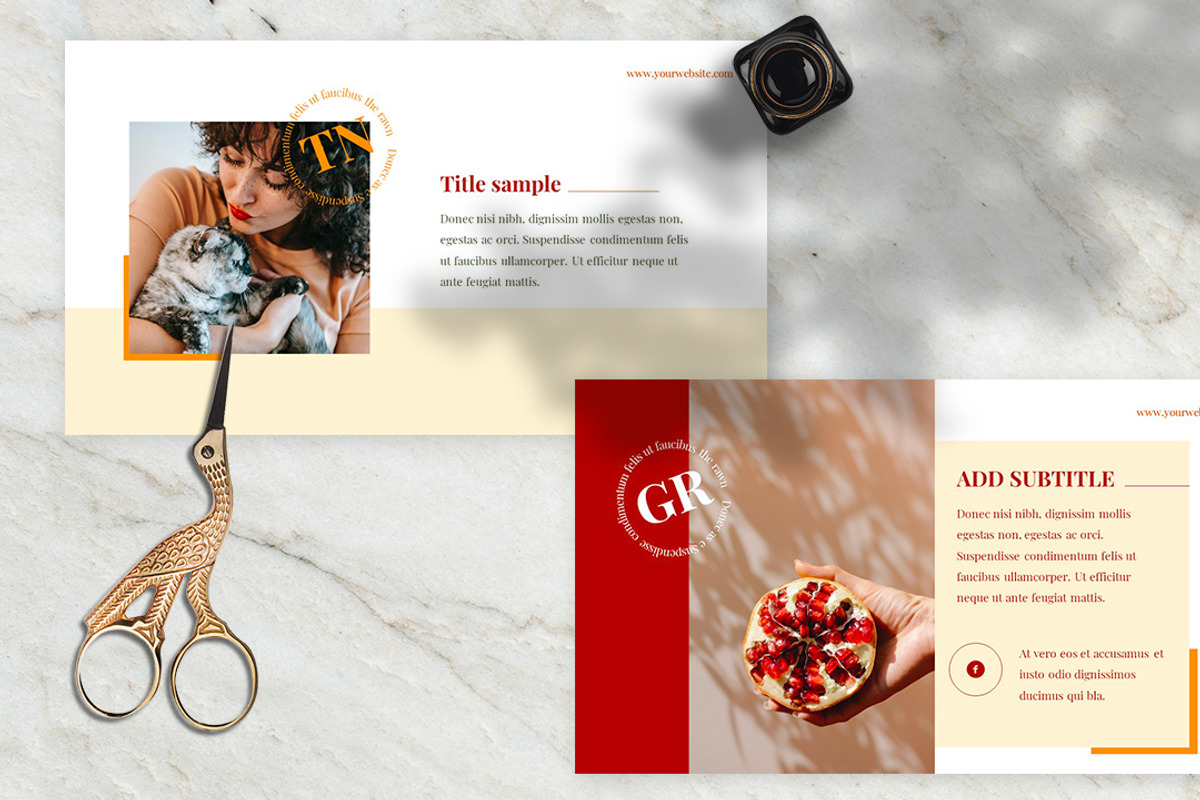 Ginger Powerpoint Presentation, a Presentation Template by Zacomic Studios (Photo 4 of 9)