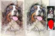 Graphic Arts Photoshop Action, an Action Add-On by GorynArt (Thumbnail 14 of 22)
