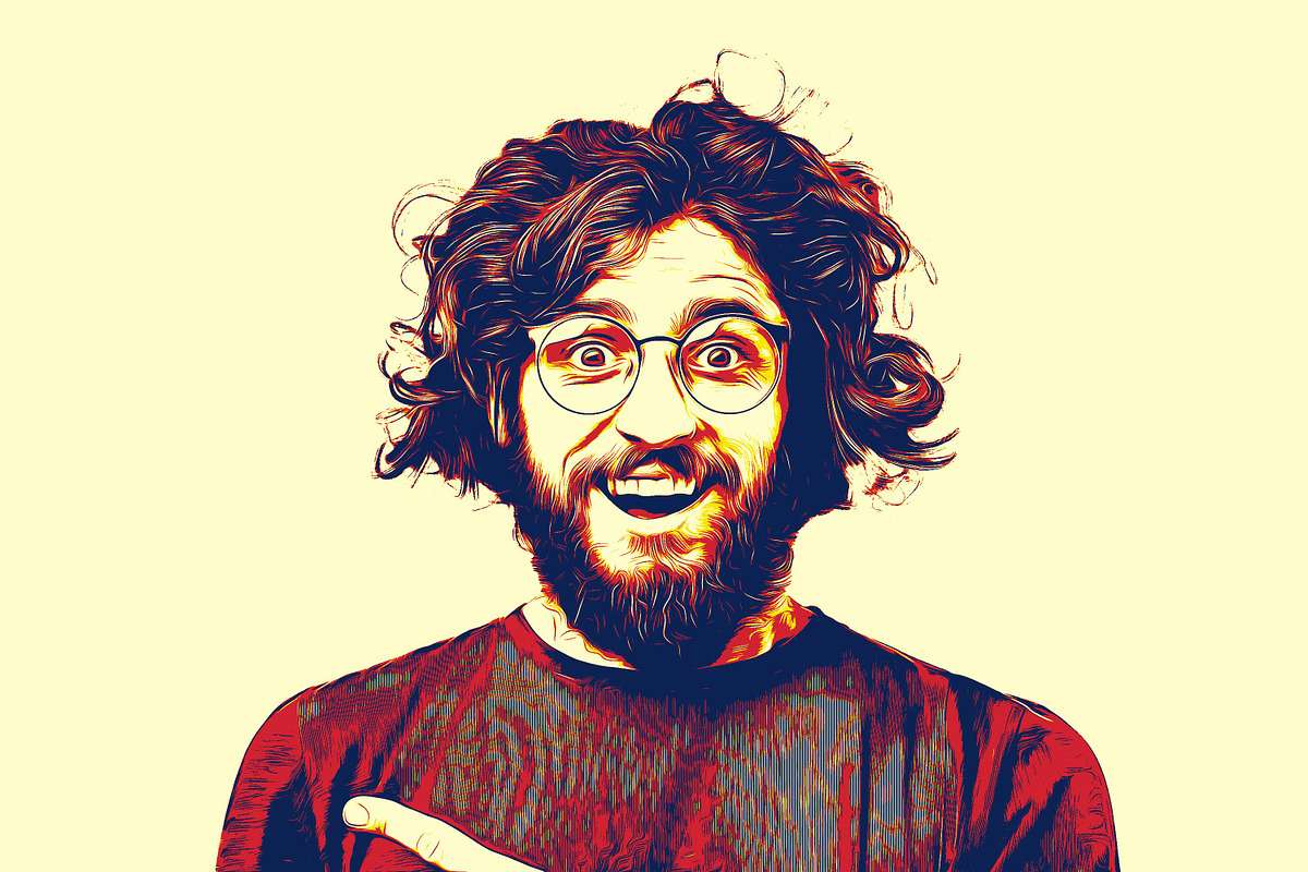 Vector Illustration Photo Effect, a Brushes & More by INTENTFX (Photo 10 of 31)