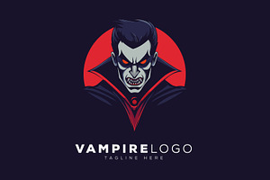 Vampire Logo, a Branding & Logo Template by Xoovion