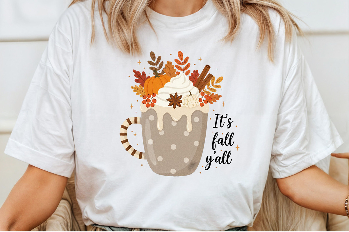 Whipped Fall Drink PNG, an Illustration by Craft Nest (Photo 4 of 6)