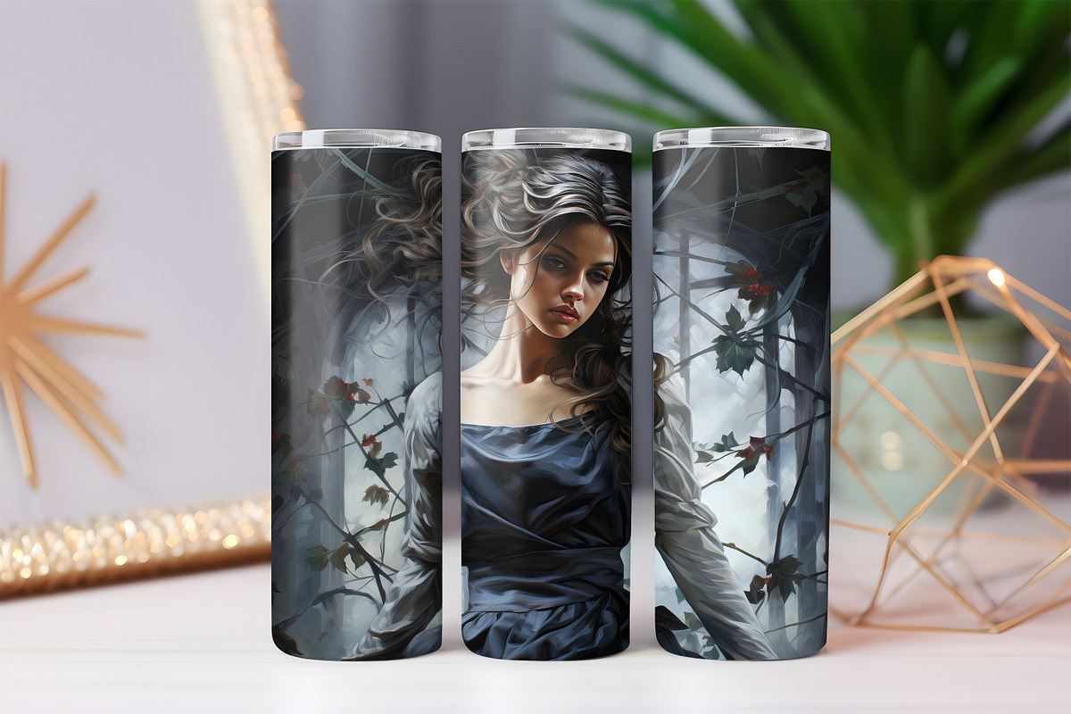 A Ballerina Amongst Dark Roses, a Background Graphic by Curve Design (Photo 6 of 8)