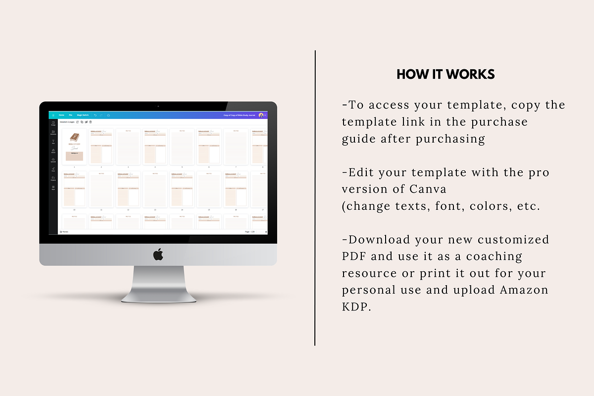 Bible Study Journal, a Templates & Theme by KDPISH (Photo 4 of 4)