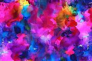 Neon Watercolor Texture, a Pattern Graphic by Printable Treasure (Thumbnail 10 of 10)