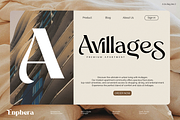 Enphera, a Serif Font by Aluyeah Studio (Thumbnail 11 of 15)