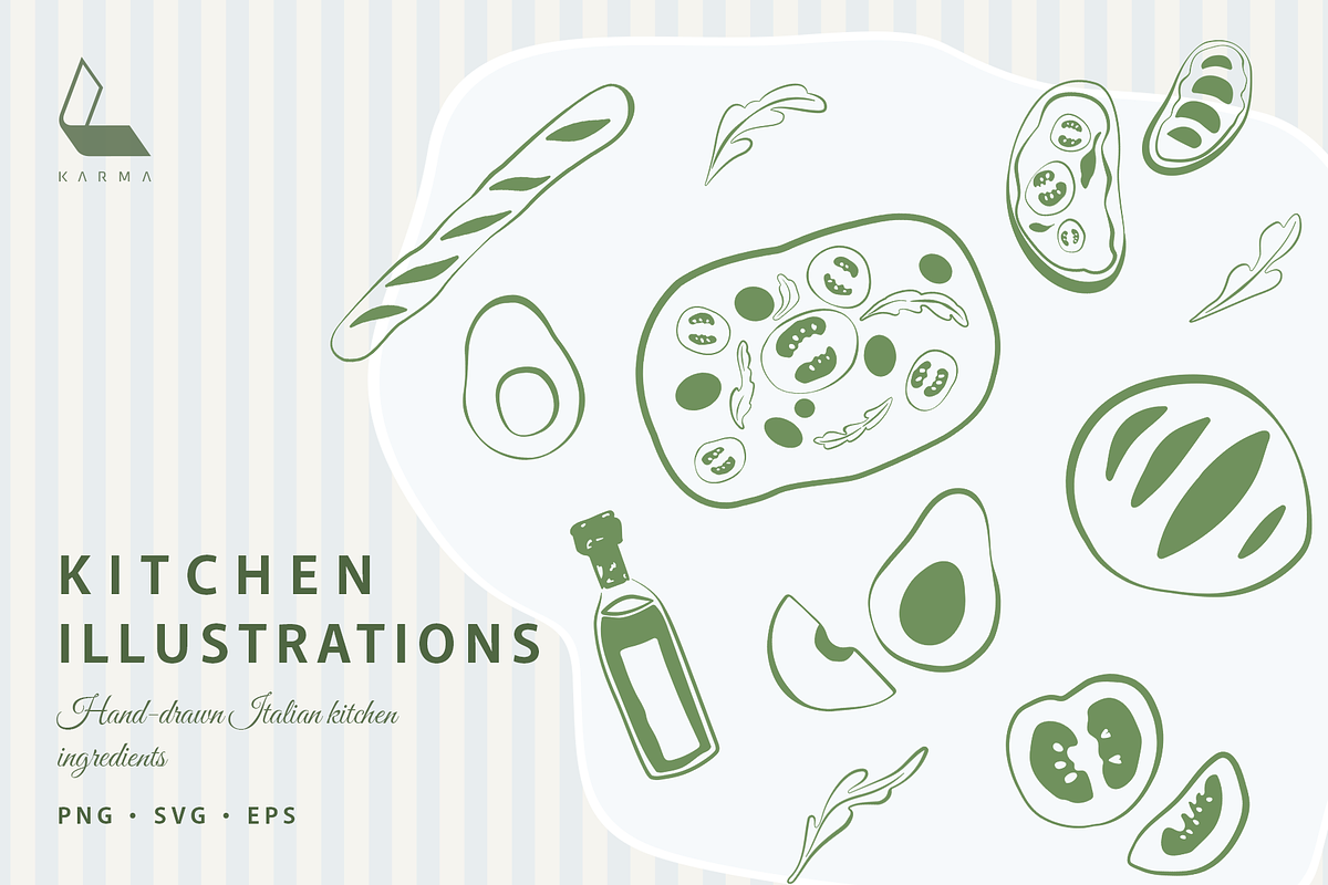 Italian Summer Collection | 100+, a Food Illustration by Karma (Photo 14 of 19)