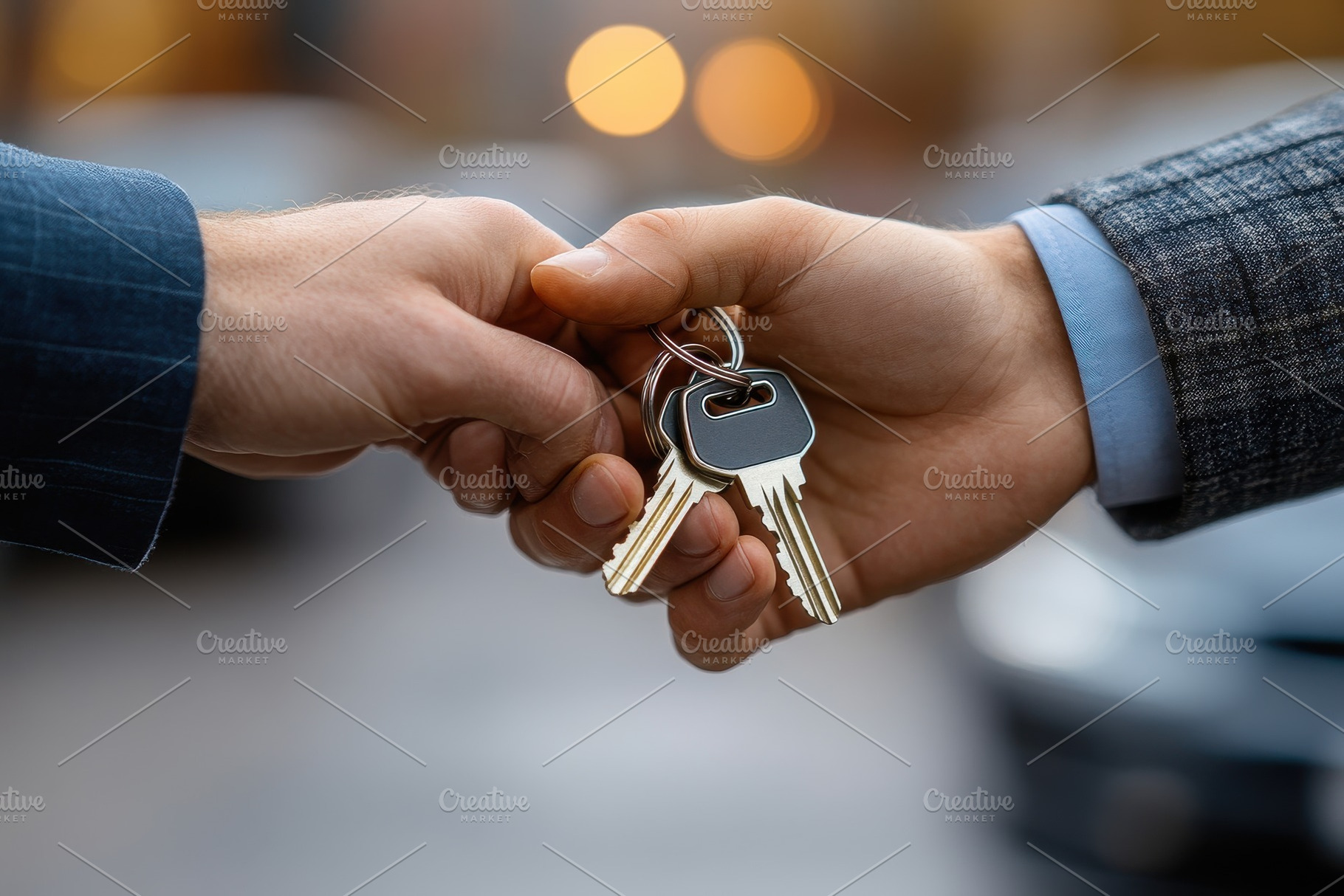 Handshake marks the exchange of keys, a Photo by Tanuart