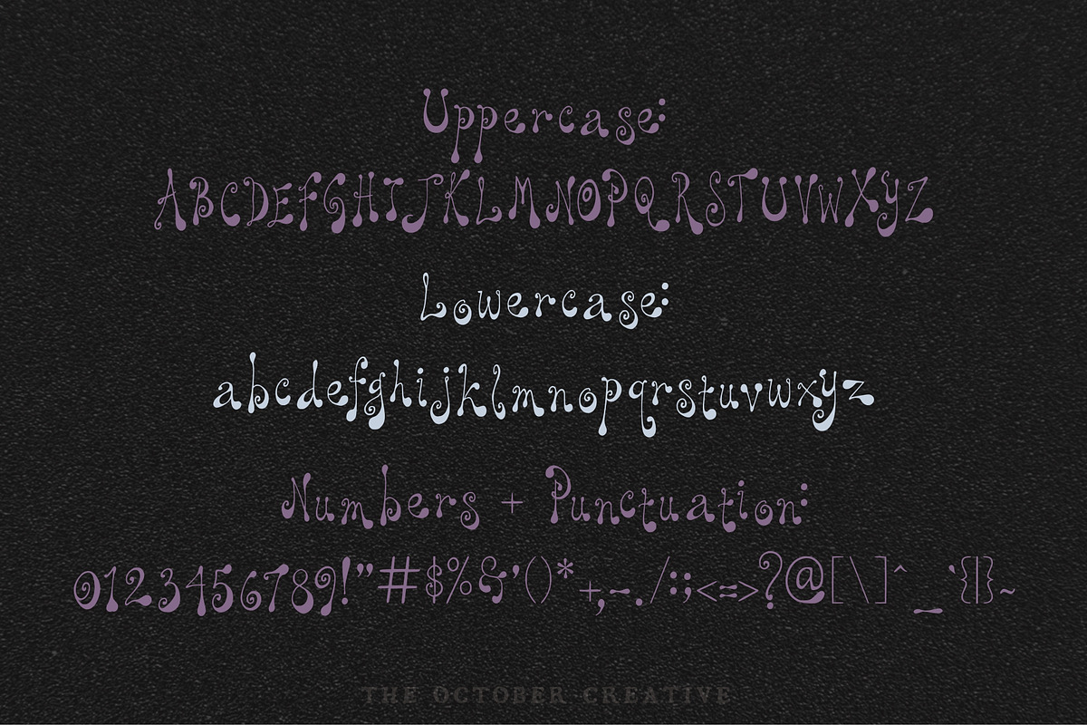 Loop Right In Loopy Display Font, a Handwritten Font by The October Creative (Photo 2 of 8)