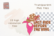 Pink Disco Cowgirl & Bachelorette, an Object Illustration by RimzStudio (Thumbnail 2 of 5)