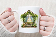Green Summer Cottagecore Clipart, an Illustration by Sublimation Artist (Thumbnail 5 of 6)