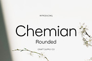Chemian Rounded, a Sans Serif Font by Craft Supply Co. (Thumbnail 1 of 8)