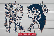 The Cricut Element with Flowers SVG, a Graphic by NGISED (Thumbnail 9 of 18)