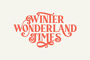 More Christmas - Modern Serif Font, a Serif Font by SaktiAvellin (Thumbnail 10 of 10)