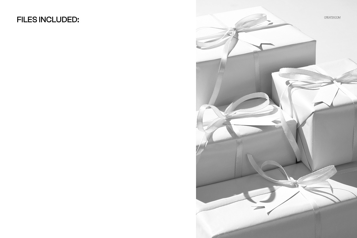Personalized Gift Boxes Mockup, a Packaging Mockup by creatsy5 (Photo 2 of 6)
