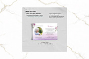 Funeral Thank You Card Canva FR009, a Card Template by TyphoonStudio (Thumbnail 2 of 6)