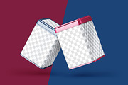Square Tin Can Mockup Set, a Cups & Container Mockup by Deeplab (Thumbnail 3 of 16)