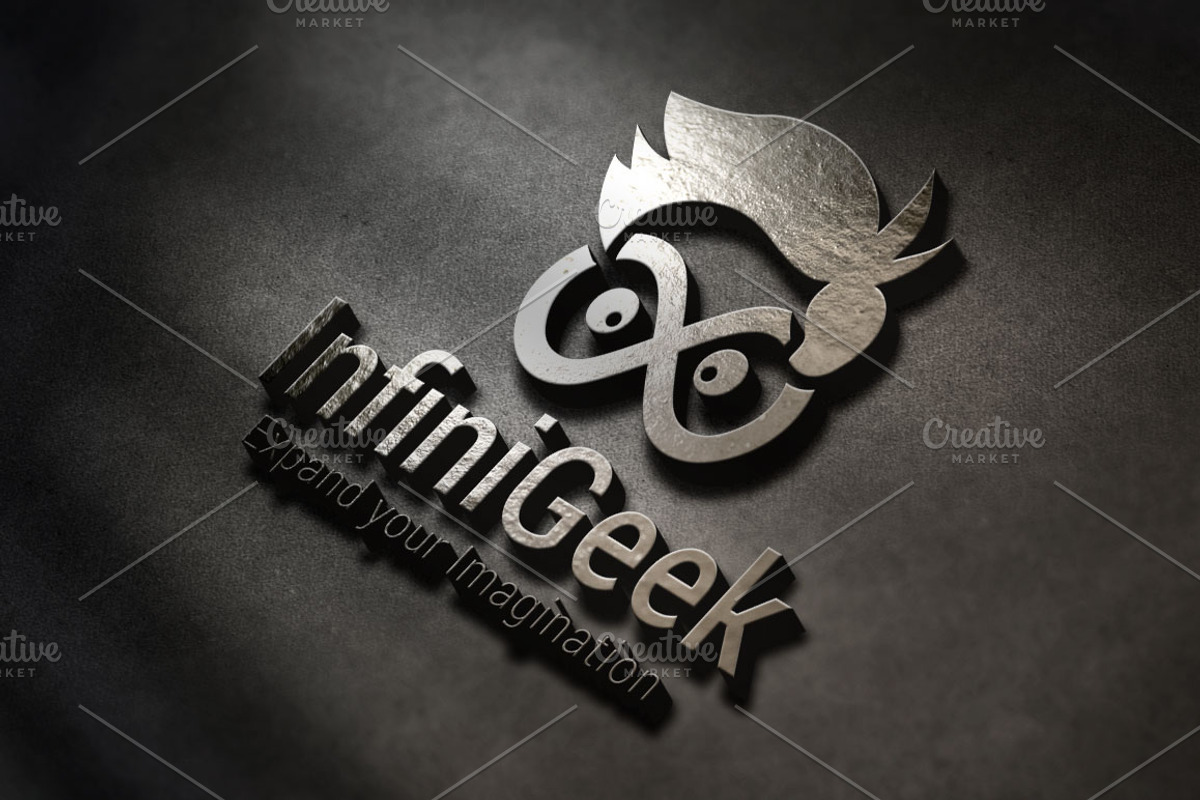 Infinity Geek Logo, a Branding & Logo Template by ArtFusion (Photo 2 of 5)