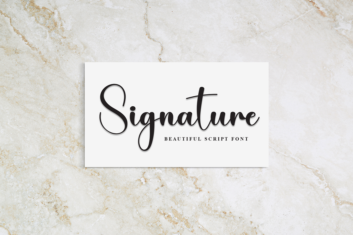 Sweety Smothing | Script Font, a Handwritten Font by Scratchones (Photo 5 of 8)