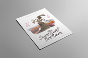 Watercolor Mountain Dragon Flyer, a Flyer Template by ashenterprise (Thumbnail 5 of 5)
