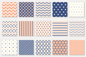 45 Geometric Seamless Patterns