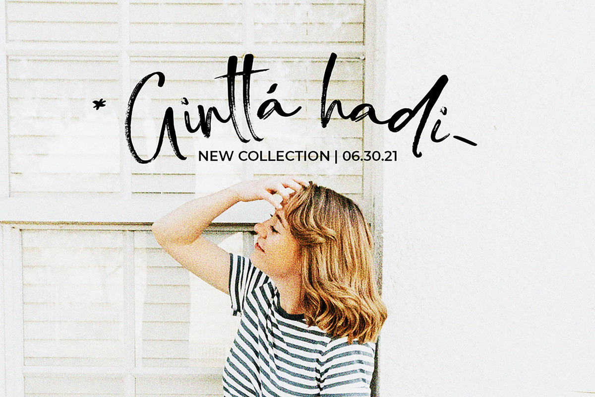 Pondang Brush, a Script Font by Realtype (Photo 4 of 9)