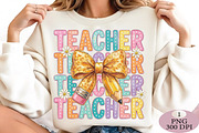Coquette Teacher Png, an Illustration by Daily.Designs (Thumbnail 2 of 5)