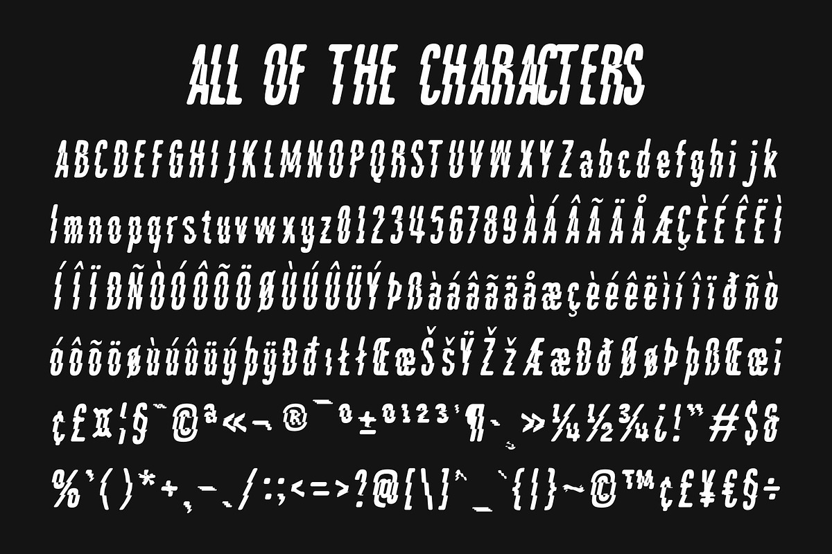 Blonden Rippled, a Sans Serif Font by Craft Supply Co. (Photo 8 of 8)