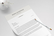 Resume Template / CV, a Resume Template by CreativeZoom (Thumbnail 4 of 4)