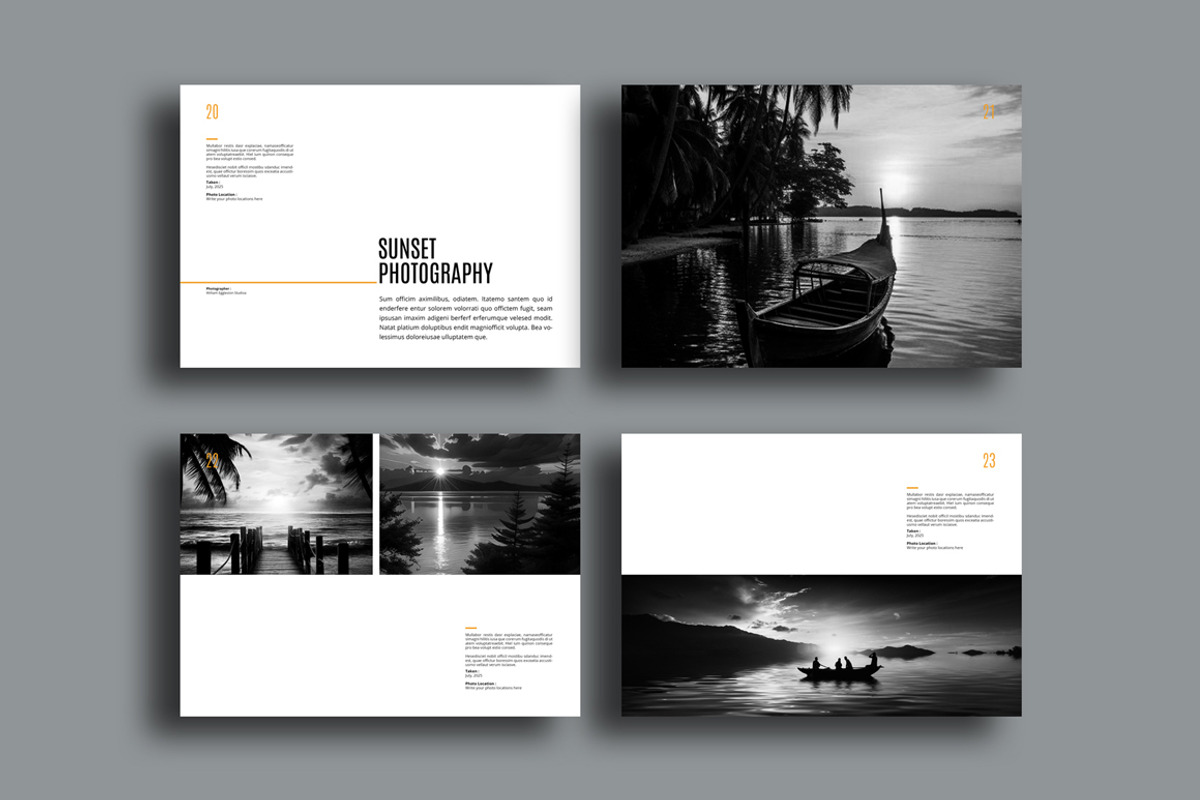 Photography Portfolio Template, a Brochure Template by adekfotografia (Photo 8 of 14)