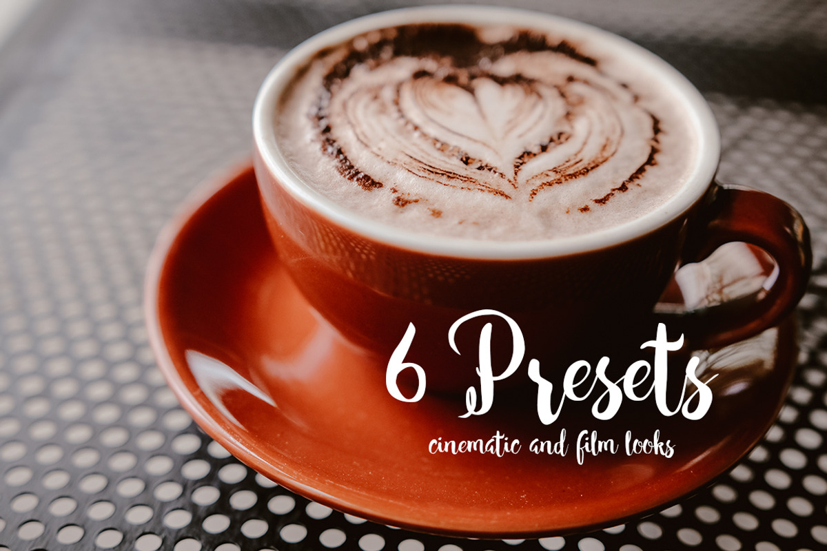 6 Pro Presets Cinematic and Film