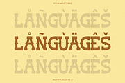 Outlaw Major - Slab Serif Font, a Serif Font by Flawless And Co (Thumbnail 9 of 10)
