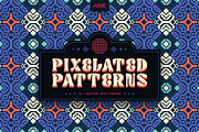 Pixel Mosaic Patterns | Vol. 09, a Pattern Graphic by dvtchk (Thumbnail 8 of 10)