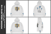 Hoodie Realistic V3 - Mockup, a Hoody Mockup by DaldSgh (Thumbnail 7 of 19)