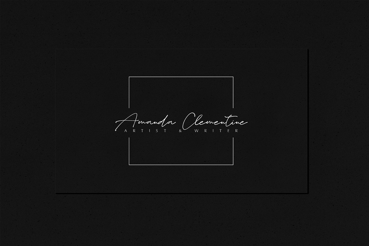 Fine art font duo preview 7