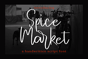 Spice Market, a Handwritten Font by BearyType Studio (Thumbnail 1 of 8)