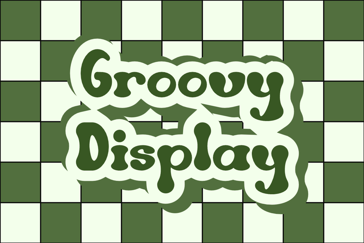 Megic Wichz - Groovy Retro Font, a Sans Serif Font by Iqsiart Studio (Photo 3 of 6)