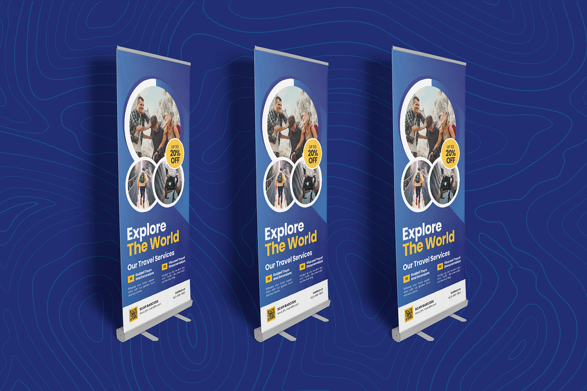 Creative Nest - Roll Up Banner, a Print Template by Esensifiksi.studio (Photo 2 of 2)
