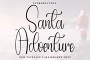 Santa Adventure, a Handwritten Font by FreshTypeINK (Thumbnail 1 of 8)