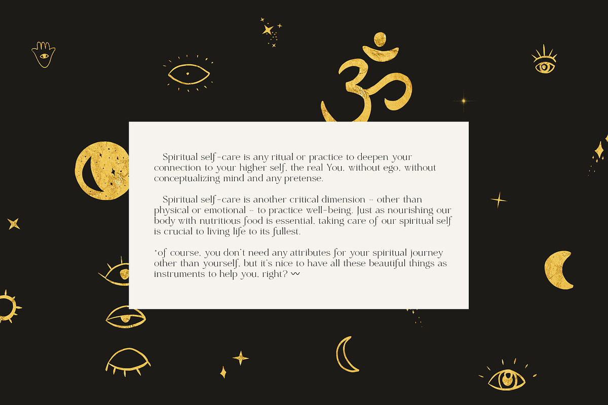 The Spiritual Self-Care rituals, a Healthcare Illustration by Lana Elanor (Photo 2 of 9)